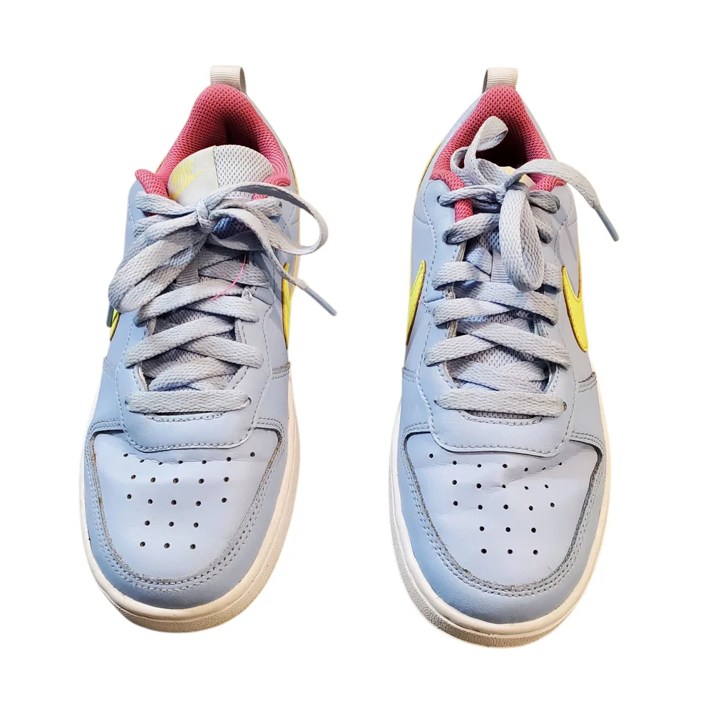 Nike Big Girls Court Borough Low 2 Casual Sneakers 5Y Womens 6.5